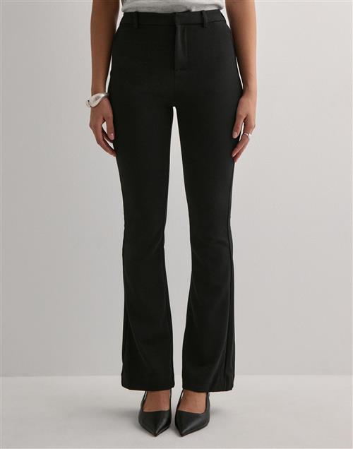 Vero Moda - Sort - Vmamira Mw Flared Pant Ga Noos