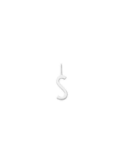 10Mm 925 Sterling Silver A-Z Design Letters Silver