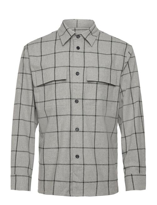 Filippa K M. Remy Check Overshirt Filippa K Grey