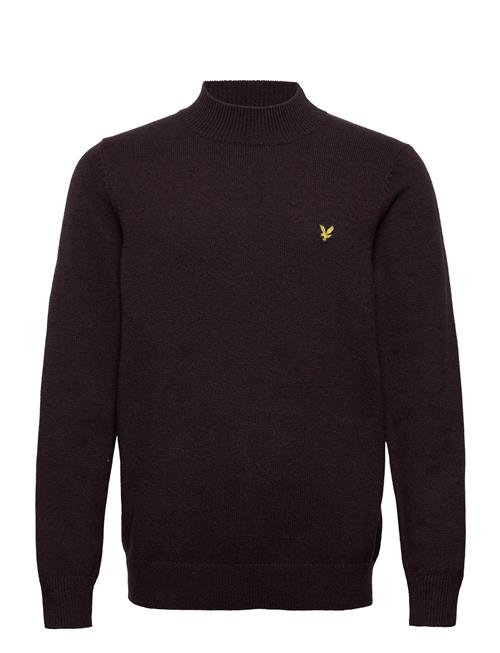 Lyle & Scott Mouline Roll Neck Jumper Lyle & Scott Burgundy