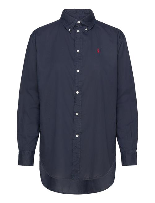 Polo Ralph Lauren Over Fit Cotton Twill Shirt Polo Ralph Lauren Navy