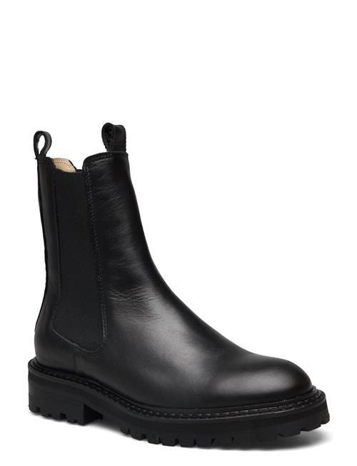 Selected Femme Slfvilma Leather Chelsea Boot Selected Femme Black