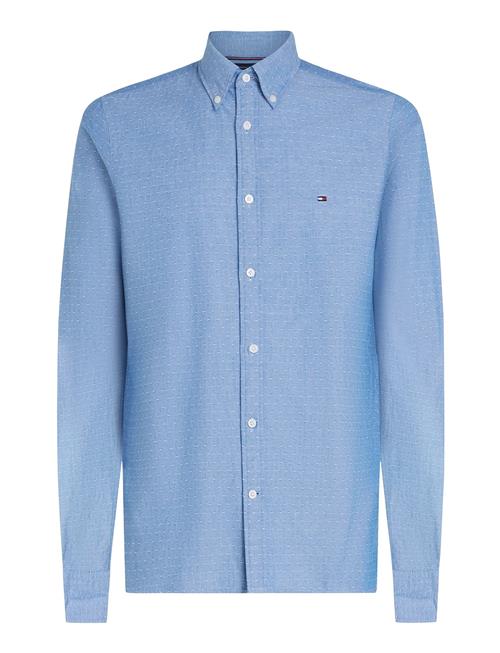 Tommy Hilfiger Oxford Dobby Sf Shirt Tommy Hilfiger Blue