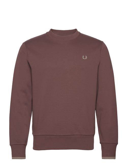 Fred Perry Crew Neck Sweatshirt Fred Perry Brown