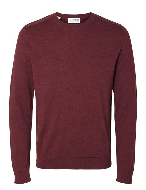 Selected Homme Slhberg Crew Neck Noos Selected Homme Burgundy