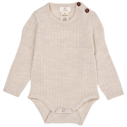 Copenhagen Colors Merino Wool Baby Body Pale Cream Melange |  | 74 cm