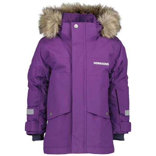 Didriksons Bjärven Parka Royal Purple | Lilla | 120 cm