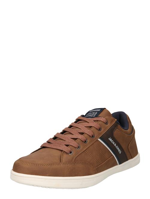 JACK & JONES Sneaker low 'BRADFIELD'  brun / choko / hvid