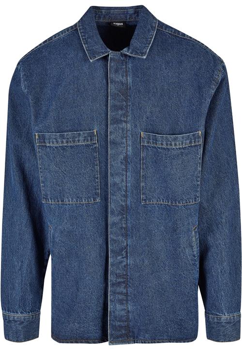 Urban Classics Skjorte  blue denim