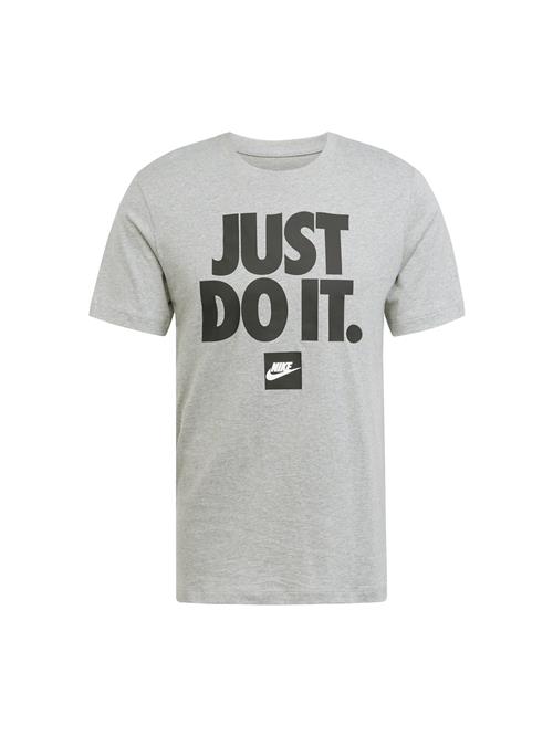 Nike Sportswear Bluser & t-shirts  grå-meleret / sort / hvid