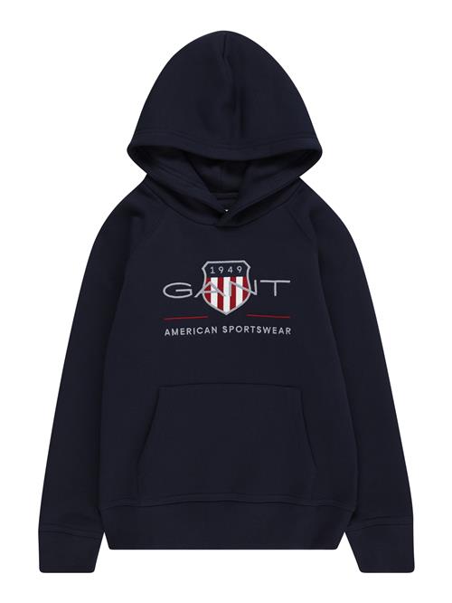 GANT Sweatshirt  mørkeblå / grå / rød / hvid