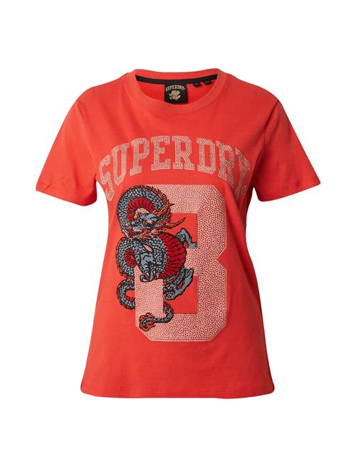 Superdry Shirts 'Chinese New Year'  blå / grå / rød