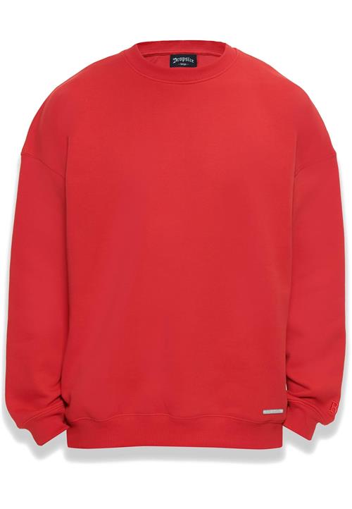 Dropsize Sweatshirt  rød