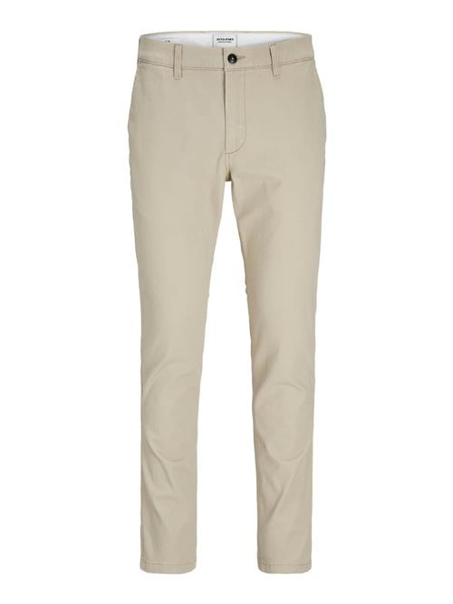 JACK & JONES Lærredsbukser 'MARCO DAVE'  lysebeige