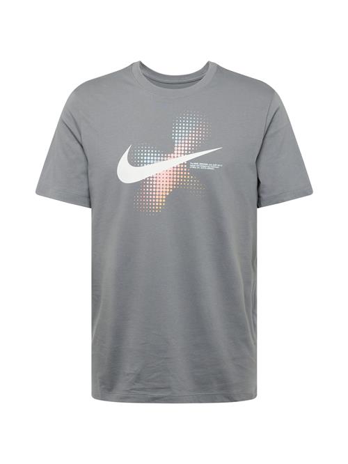 Nike Sportswear Bluser & t-shirts 'SWOOSH'  lyseblå / grå / orange / hvid