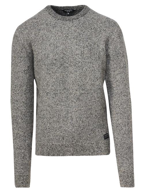 KOROSHI Pullover 'Punto'  grå-meleret / sort