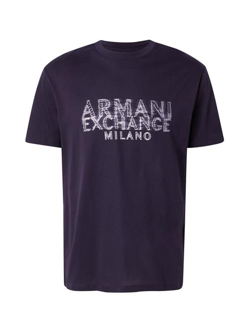 ARMANI EXCHANGE Bluser & t-shirts  mørkeblå / hvid