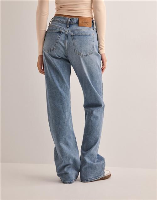 Se Calvin Klein Jeans - Blå - Authentic Bootcut ved Nelly