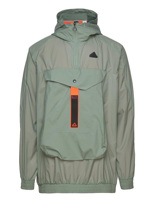 City Escape Premium Windbreaker Adidas Sportswear Green