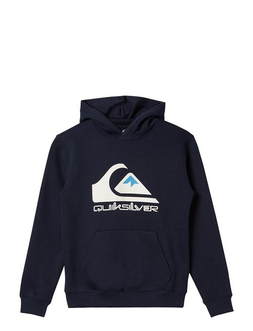 Big Logo Hoodie Youth Quiksilver Navy