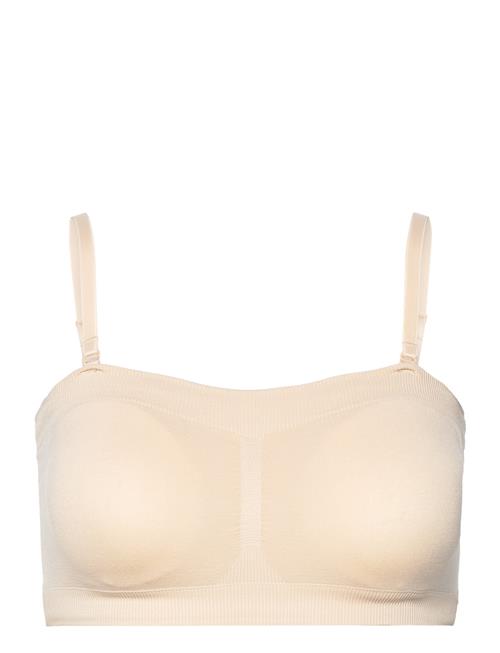 Mamalicious Mljules Feed Me Tube Bra 2F A. Mamalicious Beige