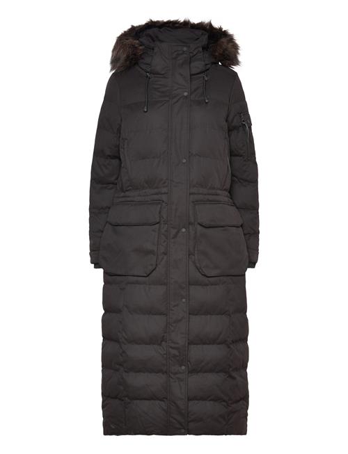 Superdry Mf Faux Fur Hooded Parka Superdry Black