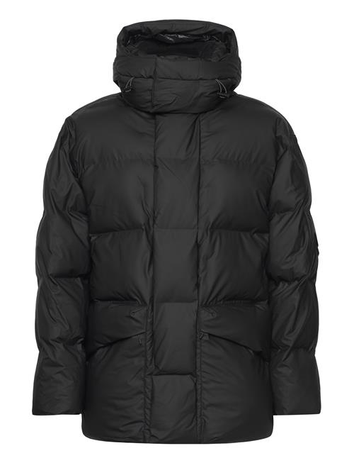 Rains Harbin Puffer Jacket W3T4 Rains Black