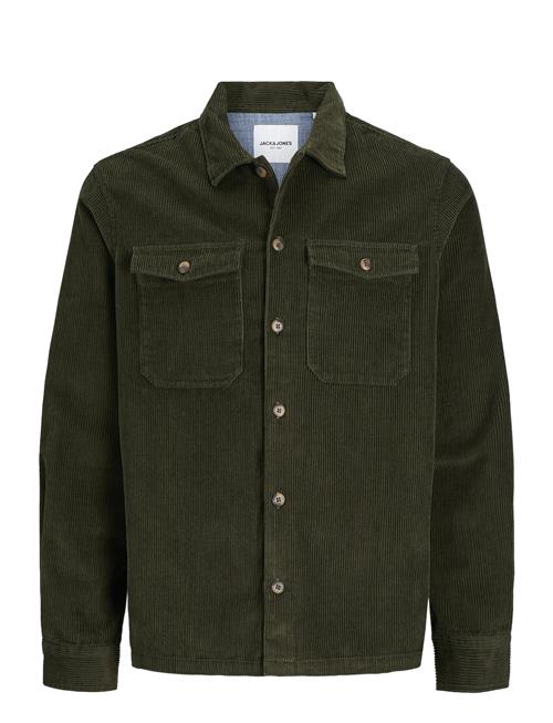 Jack & Jones Jjeeddie Corduroy Overshirt Ls Sn Jack & J S Khaki