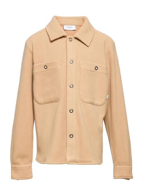 Grunt Tue Fleece Shirt Grunt Beige