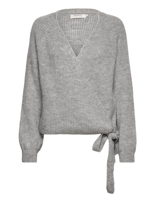 Onlmia L/S Wrap Cardigan Knt Noos ONLY Grey