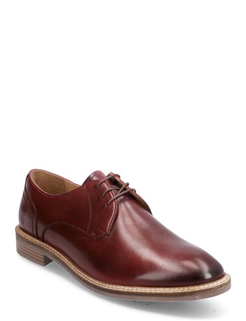 Nuvi Laceup Hush Puppies Burgundy