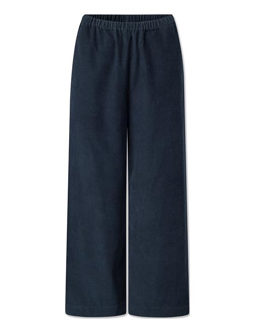 Se Bella Pants - Corduroy STUDIO FEDER Navy ved Booztlet