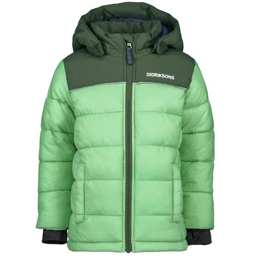 Didriksons FOX KIDS JACKET, Dusty Lime | Grønn | 100 cm