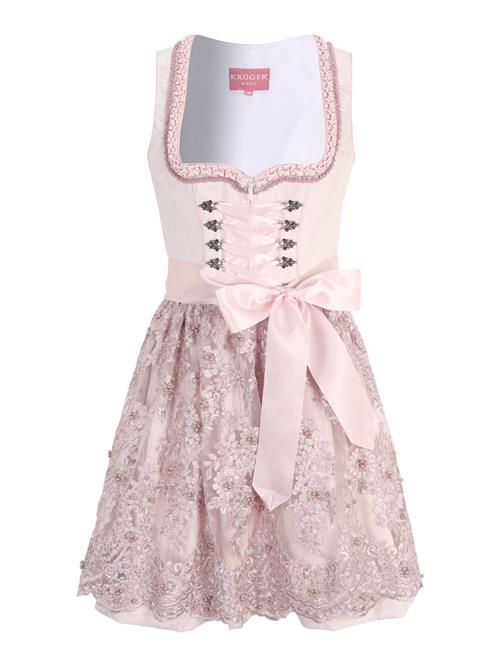 Krüger Madl Dirndl  rosé / pastelpink