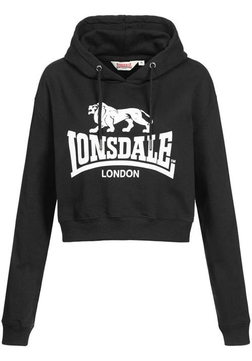 LONSDALE Sweatshirt 'Roxeth'  sort / hvid