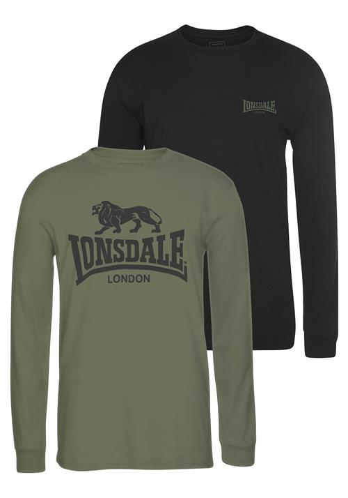 LONSDALE Bluser & t-shirts  khaki / sort