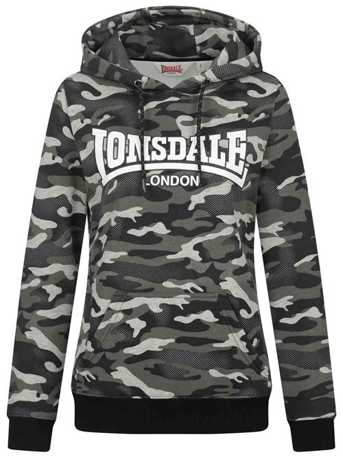 LONSDALE Sweatshirt 'CLOUGH'  grå / antracit / lysegrå / sort