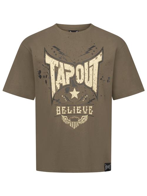 Se Tapout Bluser & t-shirts ' DOYLEN '  brun / gul / grå / sort ved About You