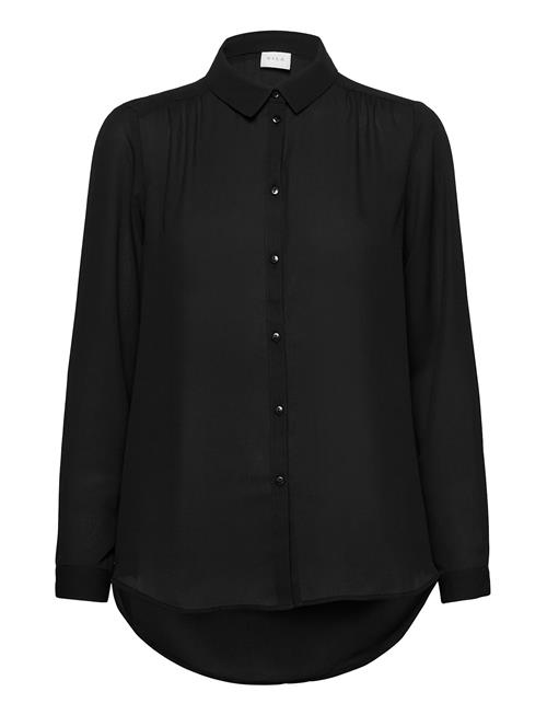 Vila Vilucy Button L/S Shirt - Vila Black