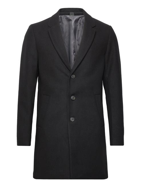 Jack & Jones Jjemorrison Wool Coat Sn Jack & J S Black