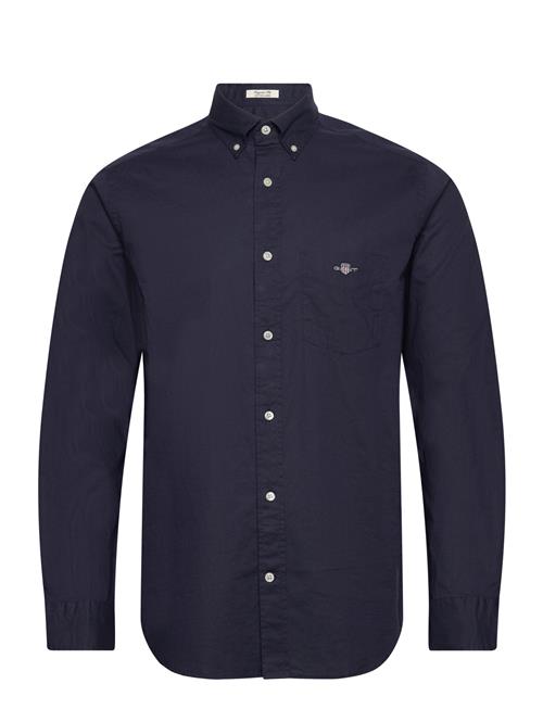 GANT Reg Cotton Linen Shirt GANT Blue