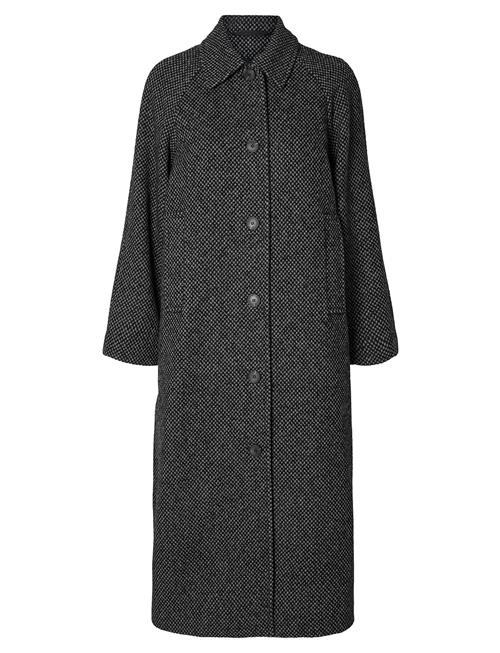 Selected Femme Slftasja Long Wool Coat Selected Femme Grey