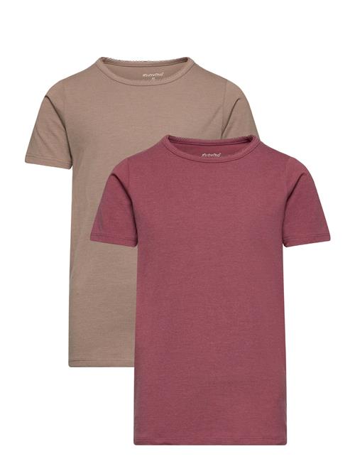 Minymo Basic 33 -T-Shirt Ss Minymo Pink