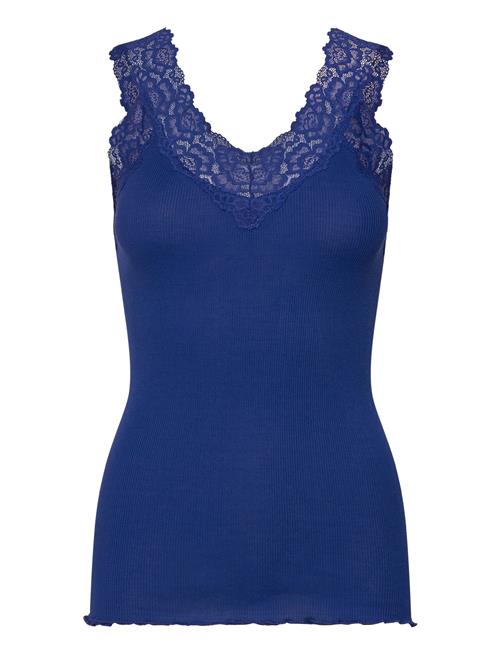 Organic Top W/ Lace Rosemunde Navy