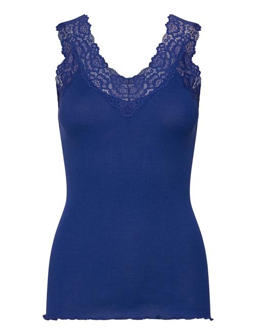 Se Rwbernadine Organic Cotton Sl Lace Rosemunde Navy ved Booztlet