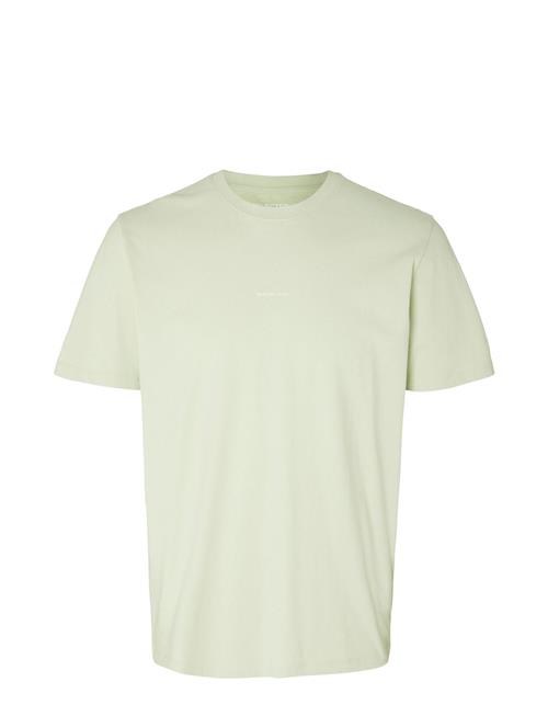 Selected Homme Slhaspen Print Ss O-Neck Tee Noos Selected Homme Green