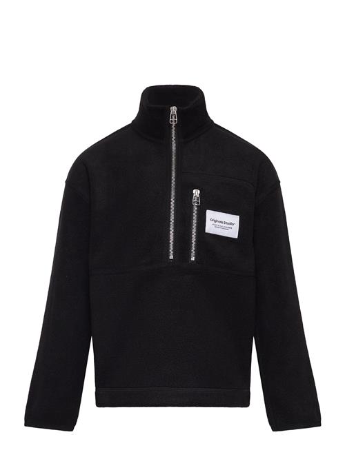 Jack & Jones Jorvesterbro Fleece Quarter Zip Hi Jnr Jack & J S Black