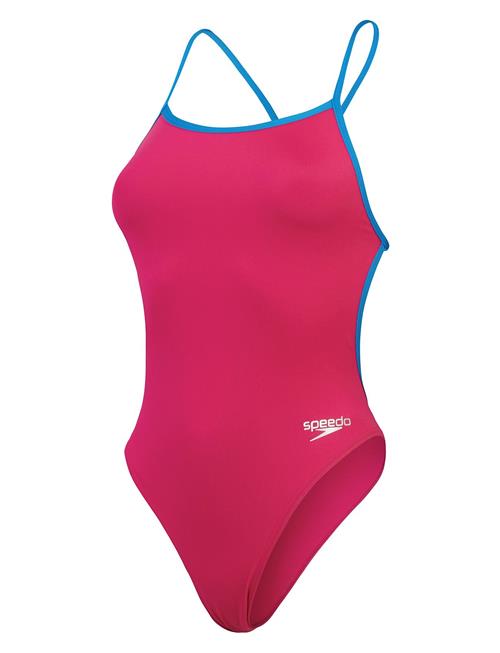 Speedo Solid Vback Speedo Pink