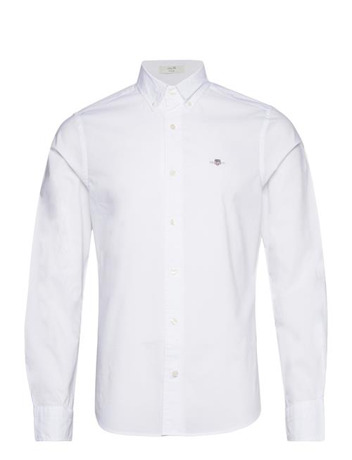 GANT Slim Poplin Shirt GANT White