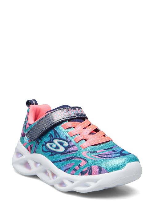 Skechers Girls Twisty Brights - Dazzle Flash Skechers Patterned